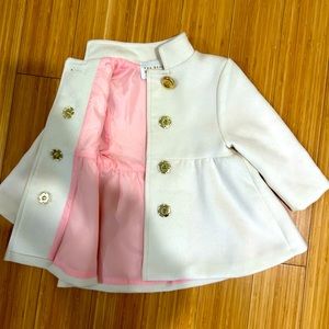 Beaufort Bonnet Company- Penelope Pea Coat in Palmetto Pearl